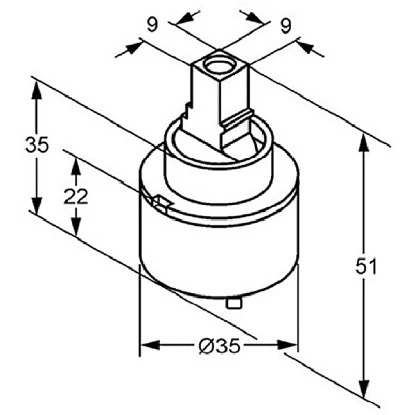 Kludi Steuereinheit 35 Mm – Bild 2