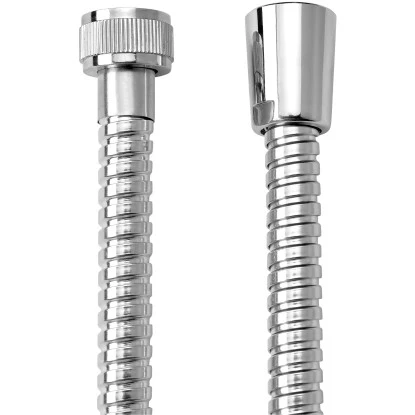AquaSu Basic Brauseschlauch 754 Chrom 150 Cm X 1,5 Cm X 1,5 Cm – Bild 2