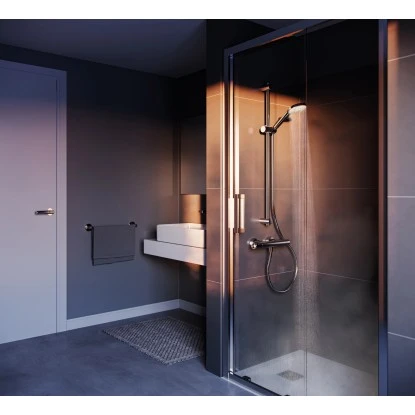 Ideal Standard Duschsystem Ceratherm T50 Aufputz Brausestange 900 Mm Chrom â Bild 6