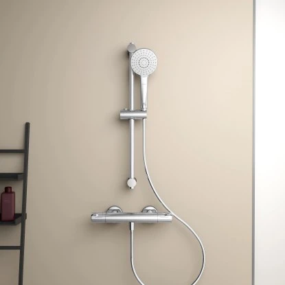 Ideal Standard Duschsystem Ceratherm T50 Aufputz Brausestange 900 Mm Chrom â Bild 7