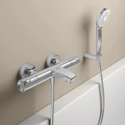 Ideal Standard Badethermostat Ceratherm T50 Aufputz Chrom â Bild 12