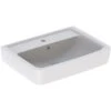 Geberit Aufsatzwaschbecken Renova Plan 65 Cm Weiß