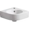 Geberit Eck-Handwaschbecken Renova Compact 45 Cm WeißHl Und ÜL