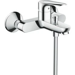 Hansgrohe Einhebel-Wannenarmatur Logis E Aufputz Chrom