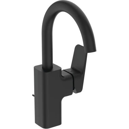 Ideal Standard Waschtischarmatur Ceraplan H200 Mit Ablaufgarnitur Schwarz Matt