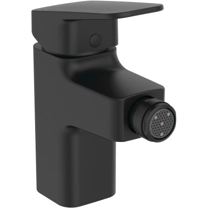 Ideal Standard Bidetarmatur Ceraplan Mit Ablaufgarnitur Schwarz Matt
