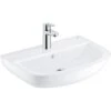Grohe QuickFix Waschbecken-Set Bau Keramik 55 Cm Alpinweiß