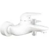 Grohe Einhebelmischer-Wannenarmatur Eurostyle Moon White
