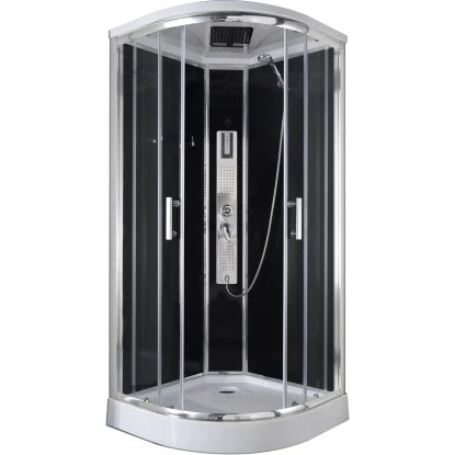 Sanotechnik Komplettduschkabine Trend 1 Chrom-Optik 210 Cm X 90 Cm – Bild 2