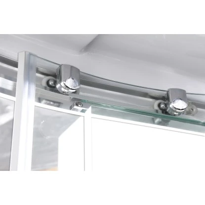 Sanotechnik Komplettduschkabine Trend 1 Chrom-Optik 210 Cm X 90 Cm – Bild 4