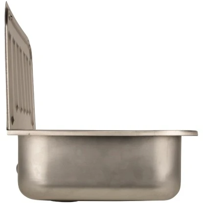 Sanitop-Wingenroth Ausgussbecken Edelstahl 50 Cm Chrom – Bild 2