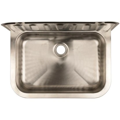 Sanitop-Wingenroth Ausgussbecken Edelstahl 50 Cm Chrom – Bild 5