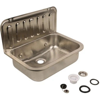 Sanitop-Wingenroth Ausgussbecken Edelstahl 50 Cm Chrom – Bild 7