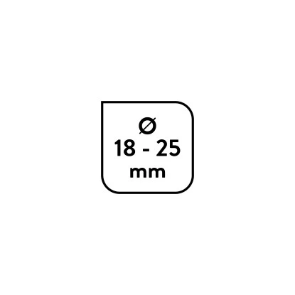 Baliv Brausehalter Ø 18 Mm-25 Mm Verchromt – Bild 2