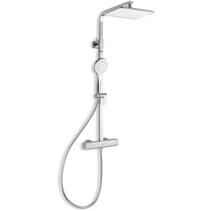 Baliv Überkopfbrauseset KBS-30.110 Verchromt