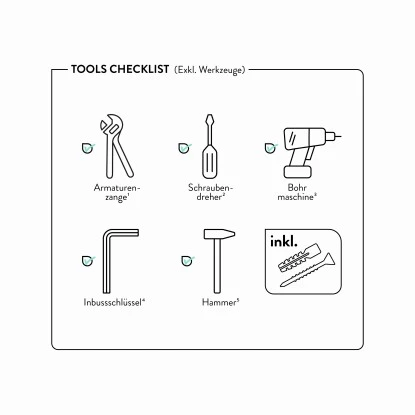 Baliv Überkopfbrauseset KBS-30.110 Verchromt – Bild 8