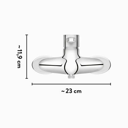Baliv Duscharmatur DU-5120 Chrom – Bild 6