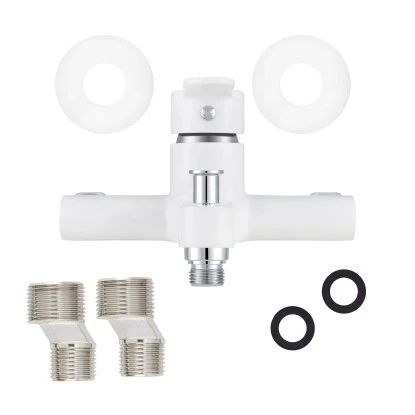 Baliv Wannenarmatur WA-5892 Weiß – Bild 4