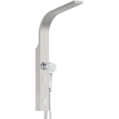 SchĂĽtte Duschpaneel Sansibar Edelstahl