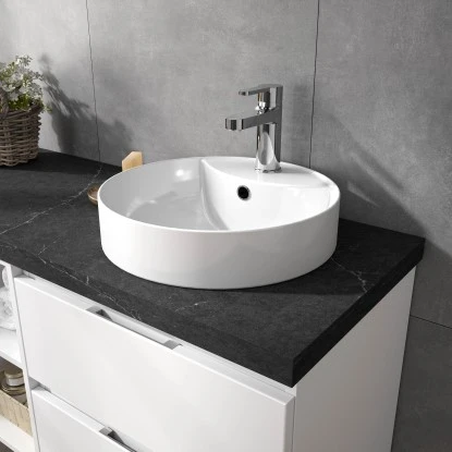 Pelipal Keramik-Aufsatzbecken Serie 4035 Weiß 40 Cm – Bild 3