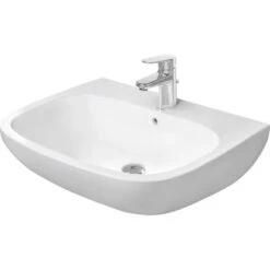 Duravit Waschbecken D-Code 65 Cm Weiß Mit Überlauf