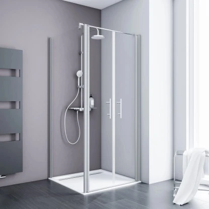 Schulte Alexa Style 2.0 Pendeltür Inklusive Seitenwand 80 X 80 X 192 Cm