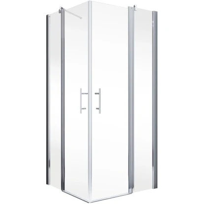 Schulte Eckeinstieg Mit Drehtür Alexa Style 2.0 Chromoptik BxHxT 90x90x192 Cm – Bild 2