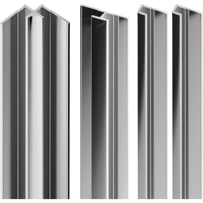 Schulte ExpressPlus Profilset DecoDesign Für Duschrückwände Chromoptik