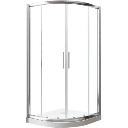 Schulte ExpressPlus Runddusche Kristall/Trend Inkl. Duschwanne 80x80cm – Bild 2