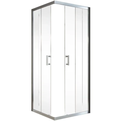 Schulte ExpressPlus Eckeinstieg Sunny Sicherheitsglas Chromoptik 190x80cm – Bild 2