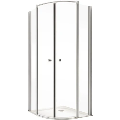 Schulte ExpressPlus Runddusche Garant Mit Duschwanne Alu Natur 200x90x90cm – Bild 2