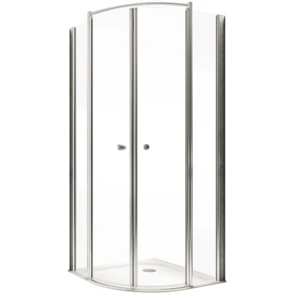 Schulte ExpressPlus Runddusche Garant Mit Duschwanne Chromoptik 200x90x90 – Bild 2