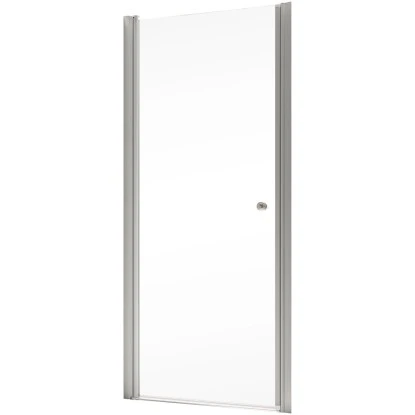 Schulte ExpressPlus Drehtür In Nische Garant Alu Natur Links 200x80cm – Bild 2