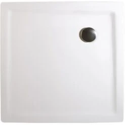 Schulte ExpressPlus Duschwanne Eckig Extra-flach Mineralguss 100 X 100 Cm