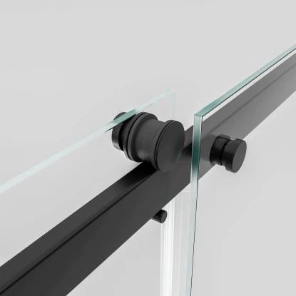 Schulte Alexa Style 2.0 Schiebetür Inkl. Seitenwand BlackStyle 120 X 80 X 200cm – Bild 4