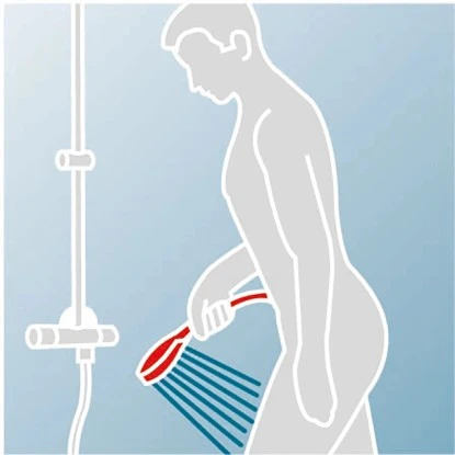 Schulte ExpressPlus Duschsystem Rain III Modern Mit Ablage – Bild 10