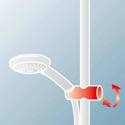 Schulte ExpressPlus Duschsystem Rain III Modern Mit Ablage – Bild 7