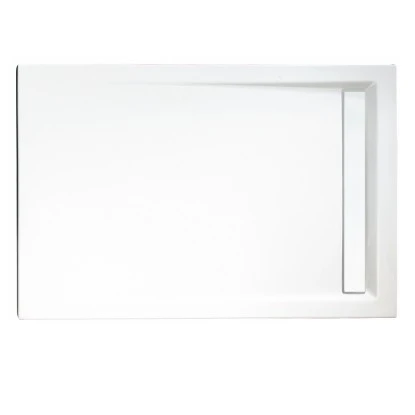 Schulte Duschwanne Rechteck Mit Rinne 90 Cm X 140 Cm Alpinweiß – Bild 2