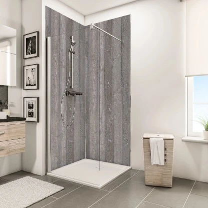 Schulte ExpressPlus DecoDesign Duschrückwand Dekor Stein Beton 210x100cm – Bild 3