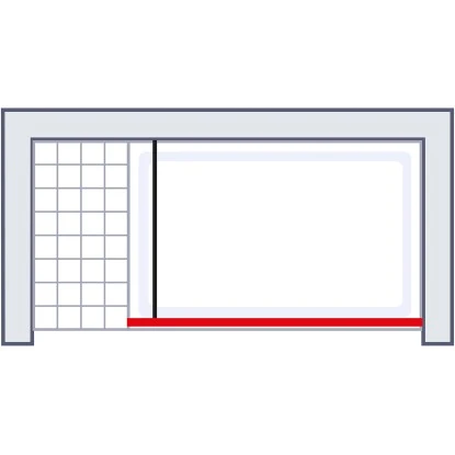 Schulte Walk In Frontteil Alexa Style 2.0 Dekor Frame Mattschwarz 200 X 90 Cm – Bild 4