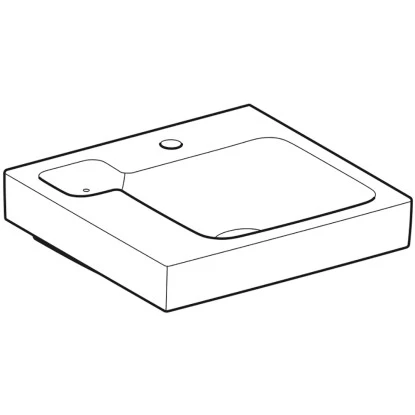 Geberit Waschbecken ICon 50 Cm Mit Dekoschale Links – Bild 3