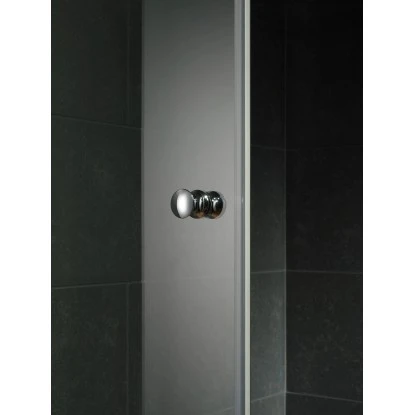 Schulte Fünfeckdusche Davita 3-teilig Dekor Dezent – Bild 2