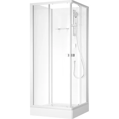 Baliv Komplettdusche DUK-85.110KE 85 Cm X 85 Cm Silber Matt – Bild 2