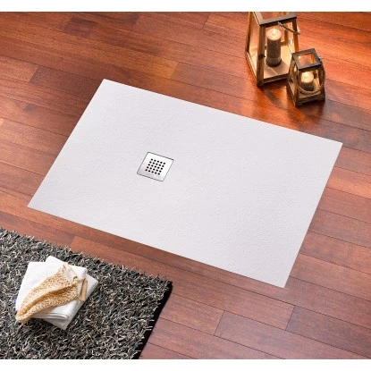 Ottofond Duschwanne Strato 100 Cm X 80 Cm X 2,4 Cm Weiß – Bild 3