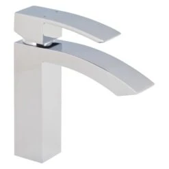 Einhebelmischer-Waschbeckenarmatur Duero 15,6 Cm Verchromt