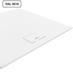 Nordholm Slimline Duschwanne 140 Cm X 80 Cm Weiß