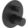 Ideal Standard Badethermostat Ceratherm T100 Unterputz Silk Black