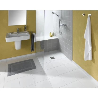 Bodenebenes Verfliesbares Duschelement Rechteckig Waagerechter Abl. 100 X 100 Cm – Bild 2
