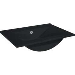 Maximus Waschbecken Kyra Schwarz Matt 60 Cm