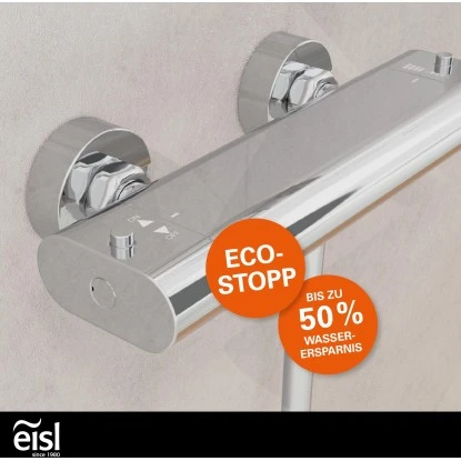 Eisl Thermostat Duscharmatur Carneo Chrom – Bild 7